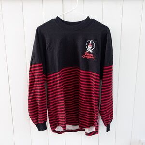 Unisex SMALL Walt Disney World Pirates of the Caribbean Striped Spirit Jersey